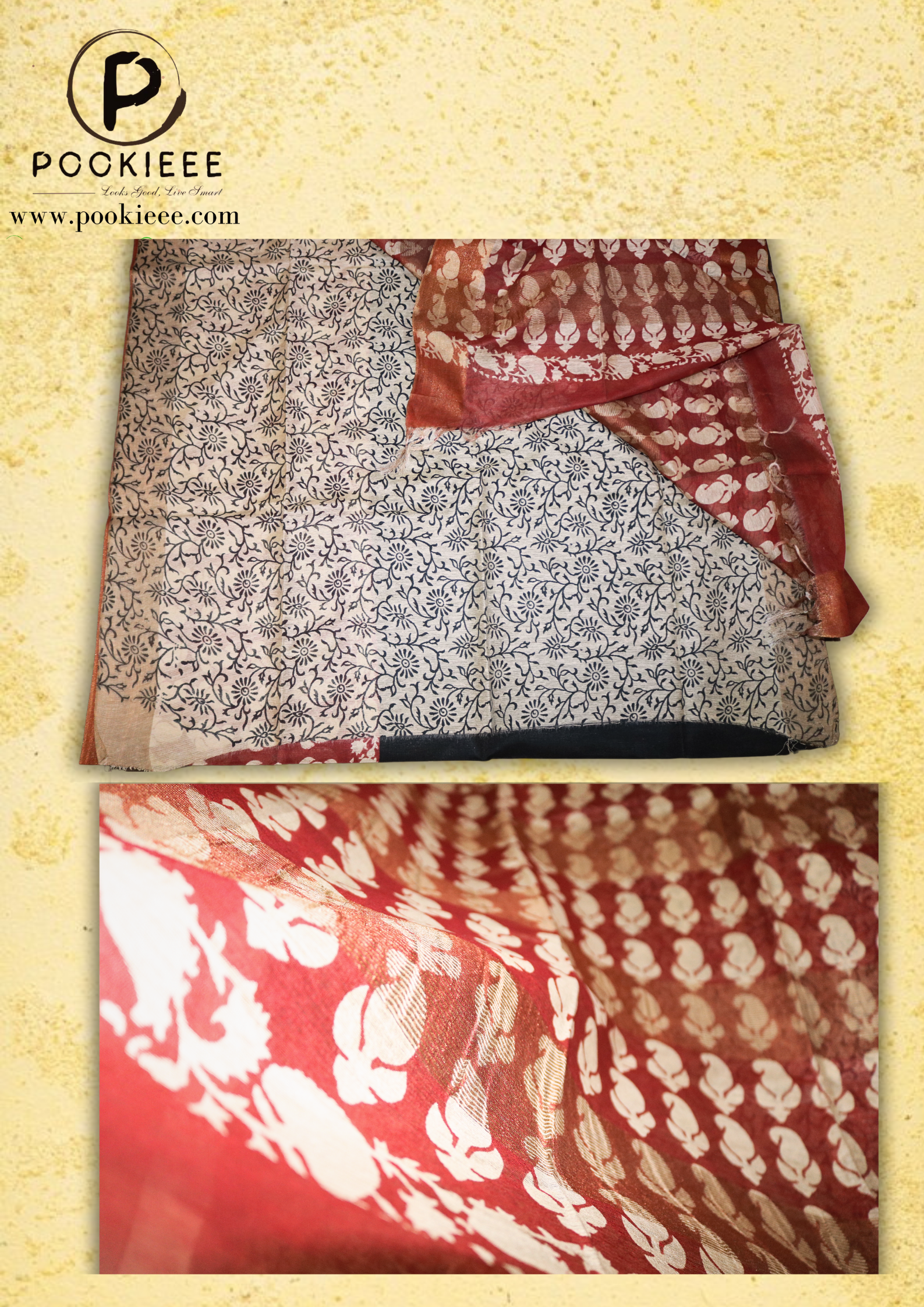 Bafta Tassar Saree
